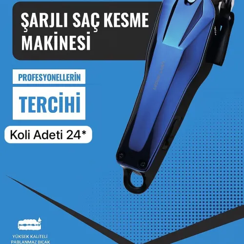 İnter Mac3 Şarjlı Saç Kesme Makinesi Tc-8017