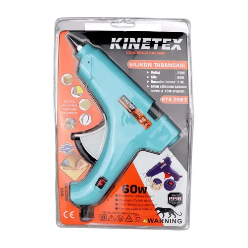 Kınetex Ktx-2663 ( 60w ) ( Anahtarlı ) Sıcak Mum Silikon Tabancası*42