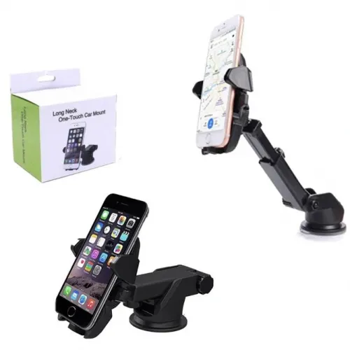 Long Neck One Touch Car Mount Araç İçi Telefonu Tutucu