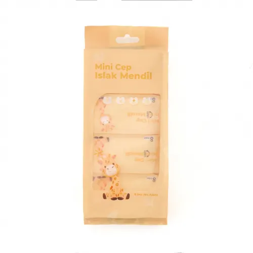 Mini Cep Islak Mendil Günlük Pratik 8li Paket