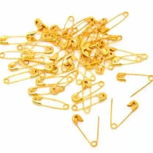 Safety Pıns ( Sarı ) ( No-00# ) ( 1 Great ) Çengelli İğne ( Dökme = 1728pcs=paket )*1x50