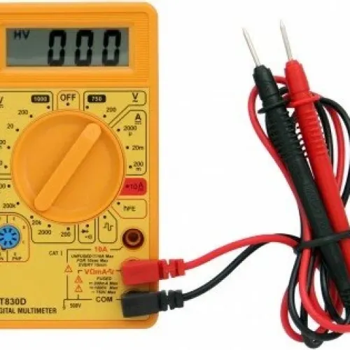 Şahin Tools Şht-347 Dt-830d Dijital Multimetre (ac/dc Voltaj& Dc Akım& Direnç& Diyot& Kısa Devre& Npn/pnp Ölçüm)*100