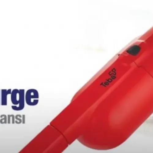 Teba Pratik Tps-1400 ( Dik ) Elektrikli Pratik Süpürge ( 500w )*2=k