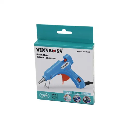 Wınnboss Wn-1022 ( 20w ) ( Anahtarlı ) ( Sıcak ) Mum Silikon Tabancası*100
