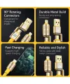 Platoon Pl-8631 4in1 Hızlı Şarj Ve Data Kablosu Type-c / Lightning / Micro Usb
