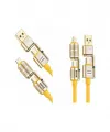 Platoon Pl-8631 4in1 Hızlı Şarj Ve Data Kablosu Type-c / Lightning / Micro Usb