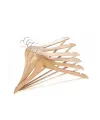 Egonex Askıcım ( 6pcs ) ( Lüks Ahşap ) Elbise Askısı ( Vernikli )*20=k