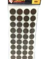 Flamme ( 21mm ) ( Yuvarlak ) Yapışkan Keçe*25x36
