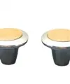 İbico-912 Metal No-8 Krom Mix Düğme Kulp*25x8