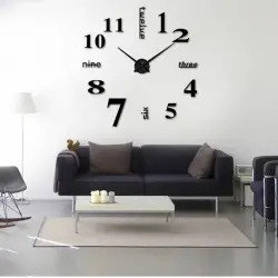 3d Wall Dıy Clock Yeni Nesil 3d Duvar Saati