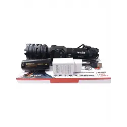 Wıson WS-6868 2500 lümen 25 wat 5000 mah Pil Şarj Edilebilir Uzun Menzilli El Feneri
