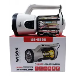 Wison WS-9595 Profesyonel El Feneri & Kamp Lambası | 5W