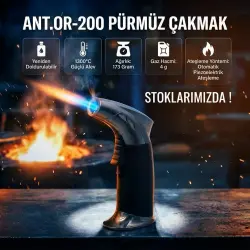 Egonex Doldurulabilir Profesyonel Kamp Pürmüz Çakmak OR-200