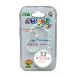 Fatoş Bebe-190 Sweet Baby Emzik Askısı*30x18