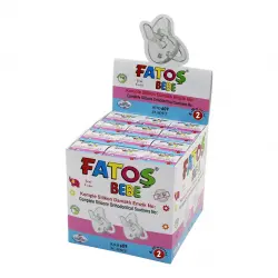 Fatoş Bebe-609 ( No-2 & Komple Silikon ) ( Damaklı ) Emzik*24x24