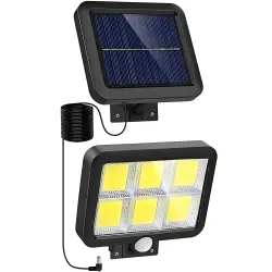 Güneş Enerjili Hareket Sensörlü Bahçe Lambası Sl-f100