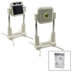Hasuba Hs-247 Ch-23060-a (solarlı) (uzayan Ayak=30.3-165.5cm) Kamp Fener Projektör (usb Şarj& Powerbank) (askılıklı)*24