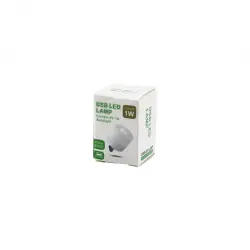 İbico Usb Led Lamp (1w ) ( Mini=2x2cm ) ( Usb ) Led Lamba ( Beyaz=6000k & 110 Lumen & 5v-1a )*20x50
