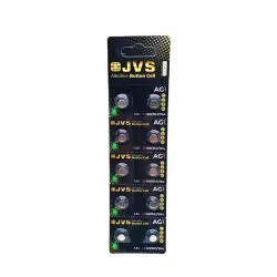 Jvs Ag1 1.5v Lr60 Saat Pili 10lu Kart*400