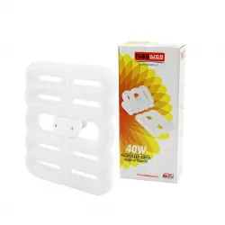 Nisaluce Eam-097 (40w & E27) Flower(katlanır& 4b Şekil) (21x23.5cm) Beyaz Led Lamba Ampul (3600 Lümen& 6500k)*48