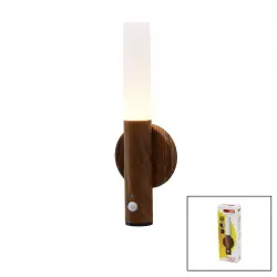 Nisaluce Eamp-098/1 ( Sensörlü=1--3mt ) ( Type-c Şarjlı ) ( Günışığı Led ) Dolunay Led Aplik Lamba ( 1w )*50