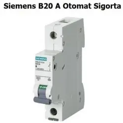 Sıemens B20 Sigorta*12x10