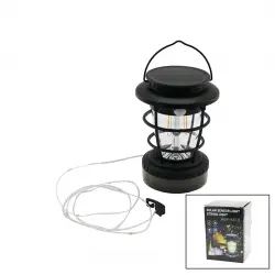 Solar Sensor Lıght Hop-8819 (2in1=fanus Kamp-bahçe Fener & Rgb Şerit Led 10mt) (solar & Şarjlı) (sensörlü) (led Makaralı)*48
