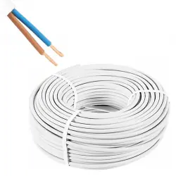 Toros Kablo ( Ttr ) ( 2x1.5mm ) Cca Kablo ( H05 W-f ) ( 100mt )*1