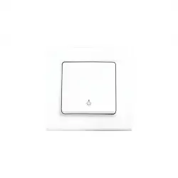 Viko-91400003 Linnera S ( Lıght & Çerçeveli ) Tekli Anahtar ( Beyaz )*12x10
