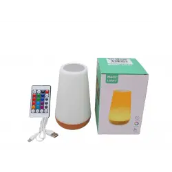 Wınnboss Qc-01 ( Atmosfer ) ( Kumandalı ) Magıc Lıght Dokunmatik Led Masa Lambası Usb Şarjlı*60