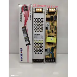 Wınnboss Wn-1209 ( 12v-25a-300w-ıp20 ) Ultra Slim Trafo*100
