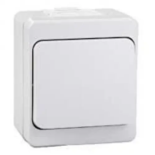 Atom Sıva Üstü Anahtar Priz*12x10