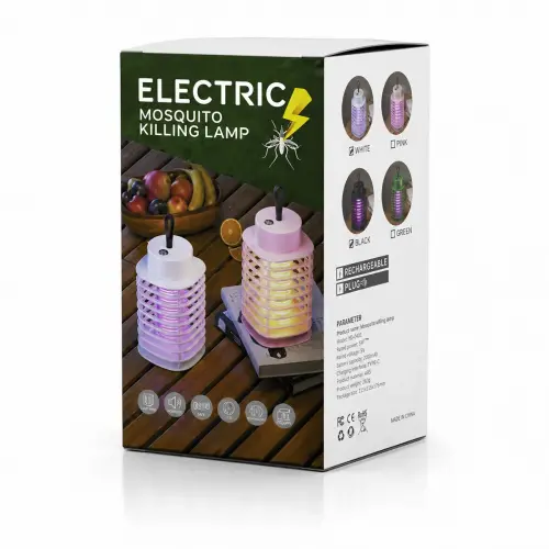 Egonex Hasuba Hs-373 ( Usb Şarjlı & 2 Renk Işık ) ( Asma Aparat & Sessiz Çalışma ) Uv Işıklı Sinek Kovucu*100