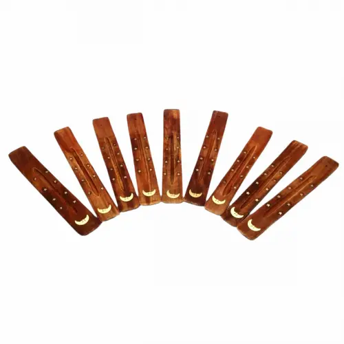Mystica Incense Stıck Stand Ahşap Tütsü Kayık & Standı 24cm*10x100