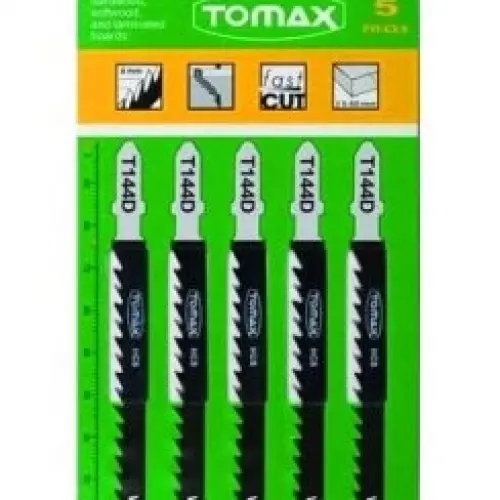 Tomax T144d Ağaç 5pcs Dekobaj Bıçak Wood Dekupaj*10