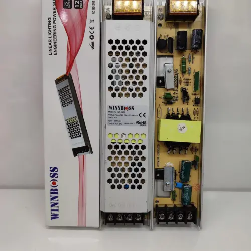 Wınnboss Wn-1209 ( 12v-25a-300w-ıp20 ) Ultra Slim Trafo*100