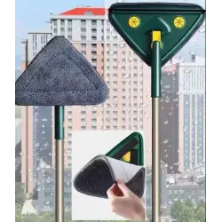 2 Bezli Üçgen Çek Çekli Mop Islak Mendil Uyumlu 150 cm