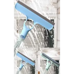 4 in 1 Spreyli Çek Çekli Camsil ve Fırça Aparatı