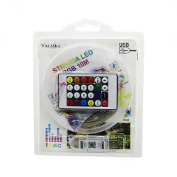 ALASKA COMPANY STRISCIA LED-SDR-129 ( 10MT ) ( KUMANDALI & USB Lİ ) RGB ŞERİT LED*100