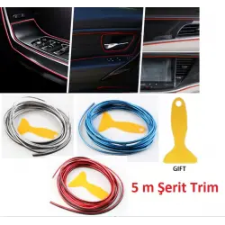 Araba Dekorasyon Şeridi 5 Metre Trim Şeridi