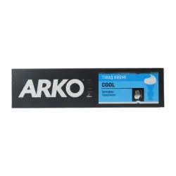 ARKO MEN TRAŞ ( KREM ) ( COOL & MAVİ & SERİNLETİCİ ) 90GR*12X6