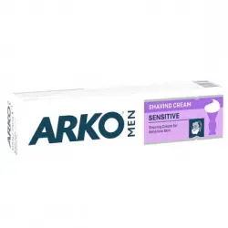 ARKO MEN TRAŞ ( KREM ) ( SENSİTİVE & MOR & HASSAS CİLTLER) 90GR*12X6