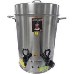 ARMAĞAN ( 250 BARDAK ) ÇAY OTOMATI ( ELEKTRİKLİ ) SEMAVER ÇAY MAKİNESİ ( ÇİFT MUSLUK ) ( 2500W )*2