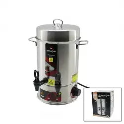 ARMAĞAN ÇAY OTOMATI (60 BARDAK) ( ELEKTRİKLİ ) SEMAVER ÇAY MAKİNESİ ( ÇİFT MUSLUK ) ( 6LT ) ( 1000W ) ( 6.8A )*2