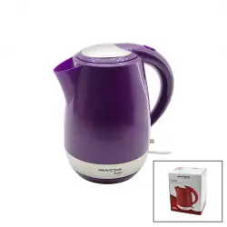 AWOX (MÜRDÜM) SOLİD KETTLE SU ISITICI (1.7LT) (2000W) (SU GÖSTERGE) (360° GÖVDE=KROM KAPLI TABAN) (GİZLİ REZİSTANS)*16