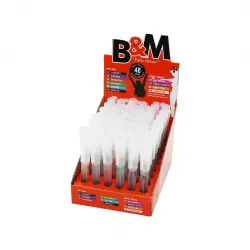 B&M (KALEM) PARFÜM (MEN & WOMEN) (8ML) (CONCEPT& CAPRICE& CHAMPION& MYNIGHT) (D.DREAM& F.HAPPY& P.TIME& S.BOMB)*48X24