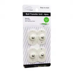 BALL TRANSFER UNİT ENF-706 (4PCS) (TEK BİLYA TEKERLEKLİ) MOBİLYA EŞYA TAŞIMA APARATI (360°) (8KG TAŞIMA KAPASİTE)*400