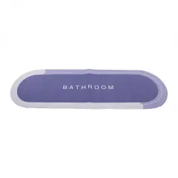 BAROTTİ DMR-4807 ( OVAL ) ( DÜZ RENKLİ ) ( 116 X 37.5CM ) ( SU EMİCİ & SİHİRLİ ) BANYO PASPASI ( ELASTİK )*50