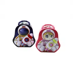 BAROTTİ S-256 DMR-9518 ( UZAY & RENKLİ ) METAL KUMBARA ANAHTARLI*12X8