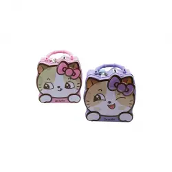 BAROTTİ S-287 DMR-9522 ( KEDİ & RENKLİ ) METAL KUMBARA ANAHTARLI*12X10